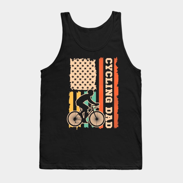 Cycling Dad Tank Top by Sky HTL